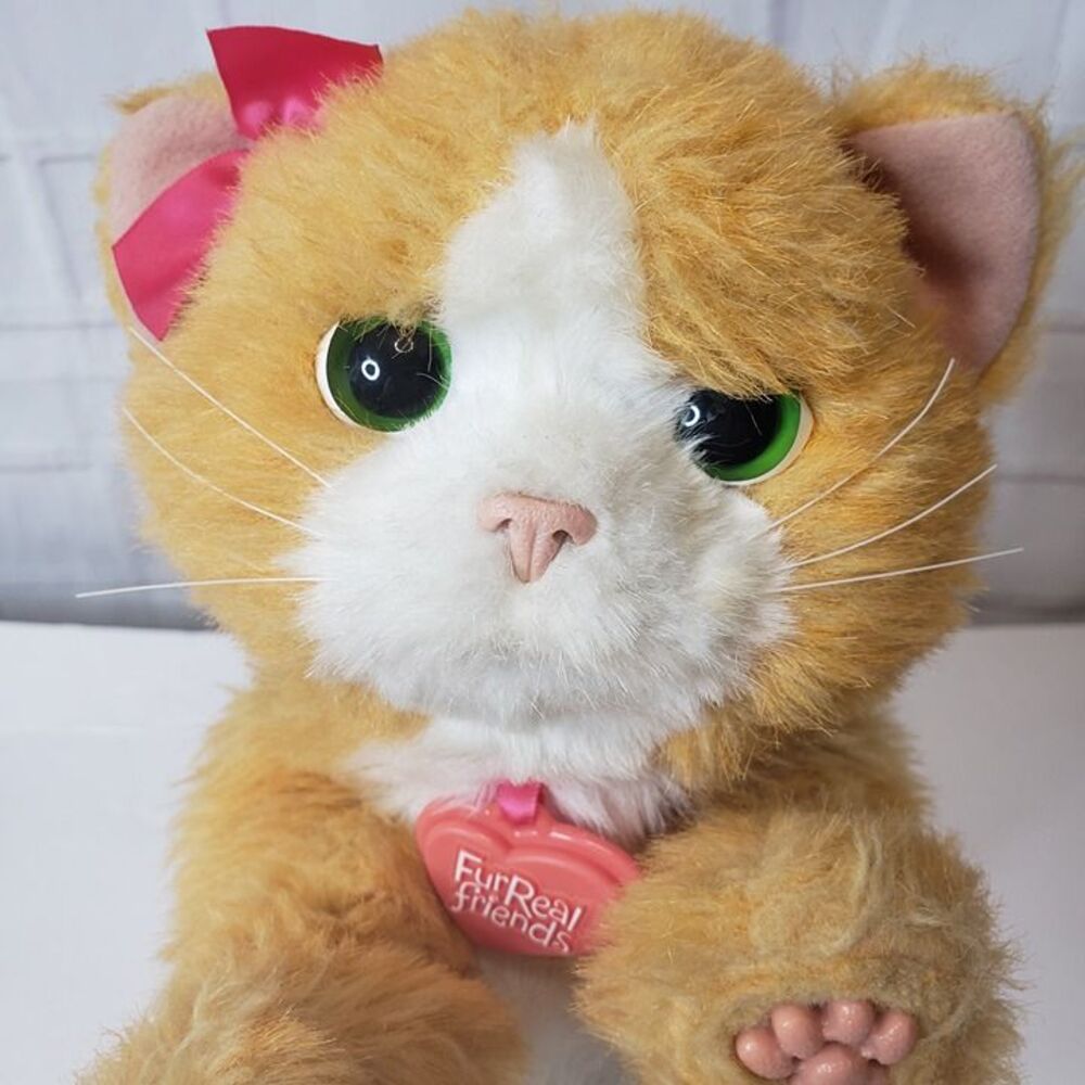 Hasbro FurReal Friends Daisy Plays With Me Interactive Kitty Cat Plush Works